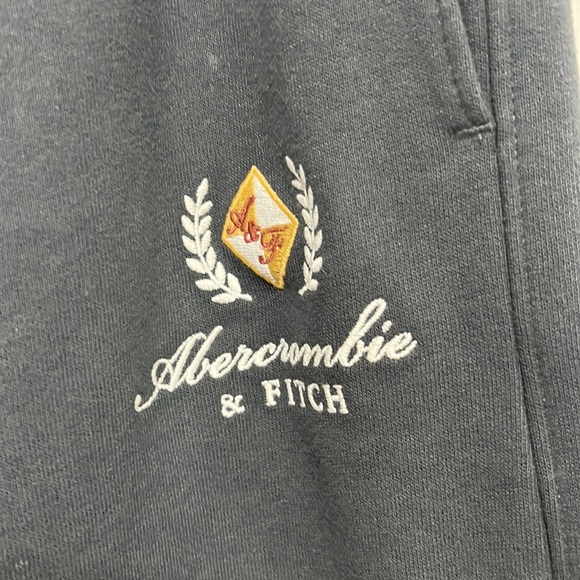 Abercrombie and Fitch Soft Collection dark gray wide leg sweatpants size Large - Picture 5 of 9